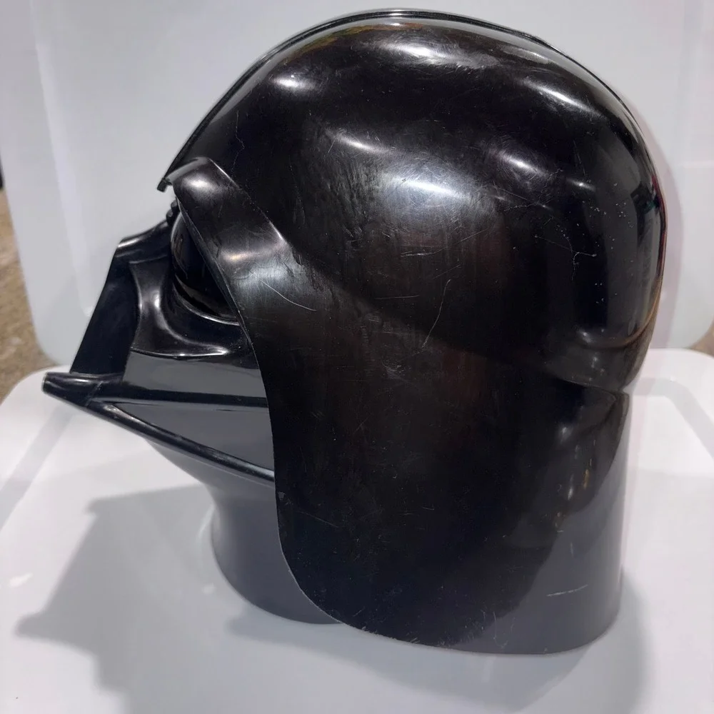 Vintage 1998 Darth Vader Helmet Mask Star Wars Collectible OS Black Lucasfilm